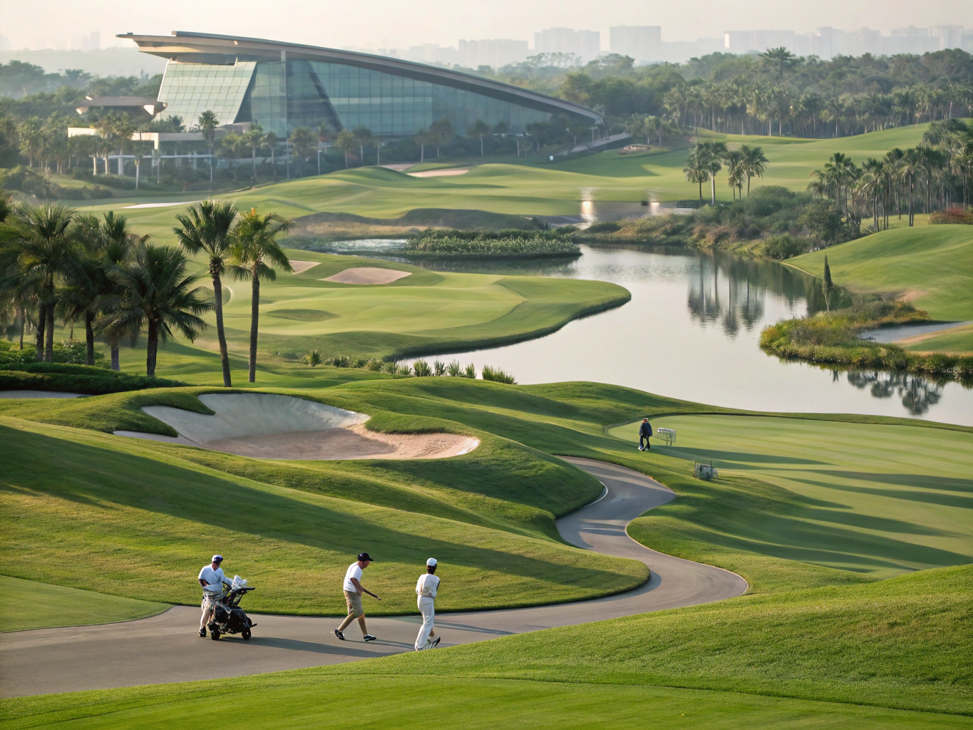 Premium golf course at Pueblo Bonito