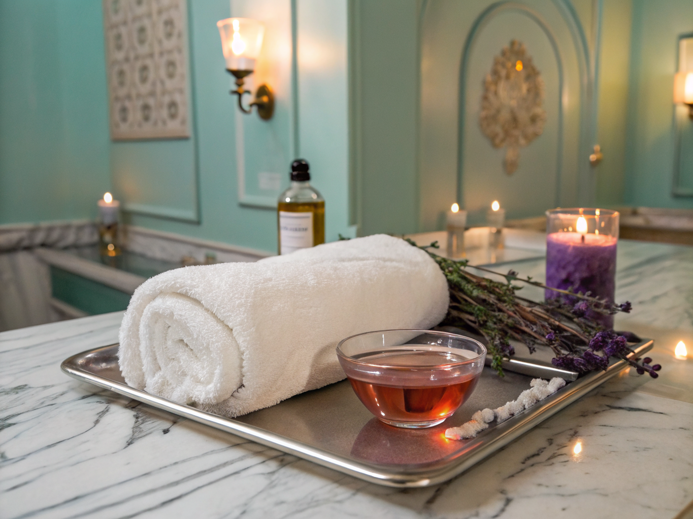 Luxury spa treatment