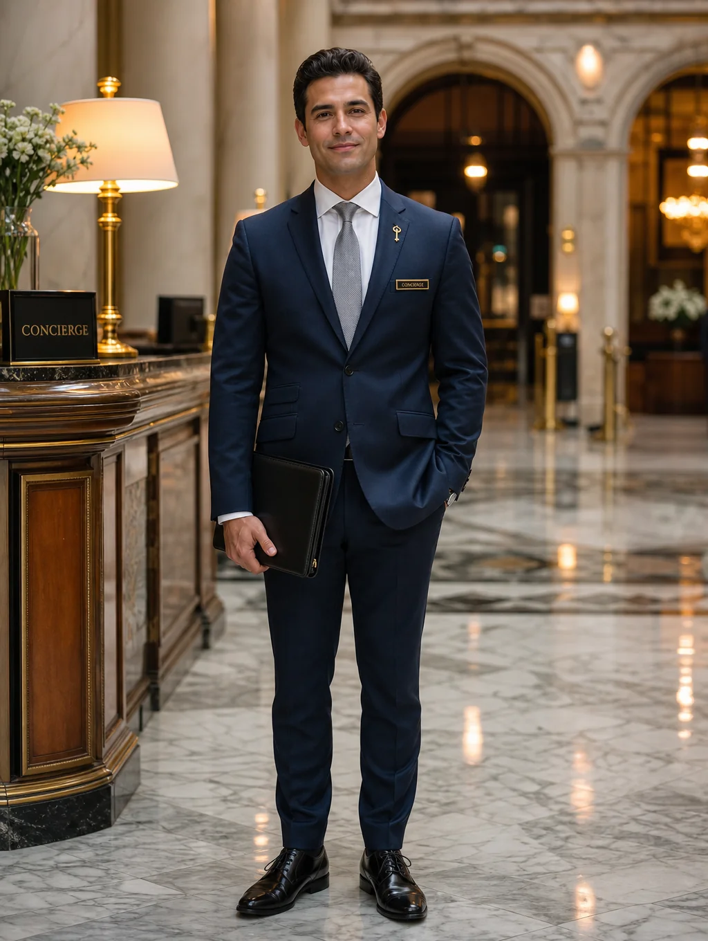 Elite concierge service representative